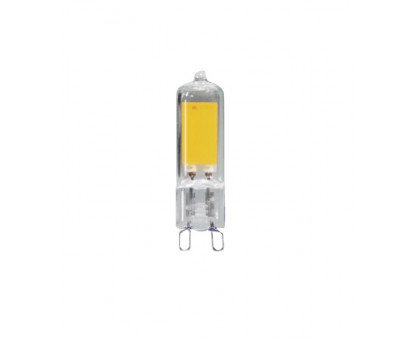 Светодиодная (LED) лампа Jazzway PLED-G9 COB 3w 240Lm 3000K 220В (стекло d13.6*50мм) (5015326)