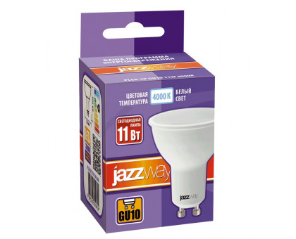 Светодиодная (LED) лампа Jazzway PLED-SP GU10 11w 4000K-E (5019485)