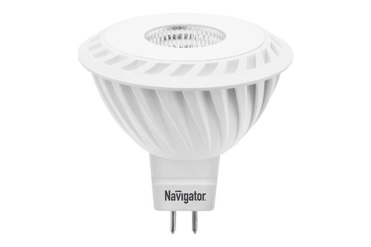 Светодиодная (LED) лампа Navigator 94 365 NLL-MR16-5-230-3K-GU5.3-60D XXX 5  Вт GU5.3 Рефлектор Теплый белый – купить по цене 0 руб. в интернет-магазине  led-navigator.ru