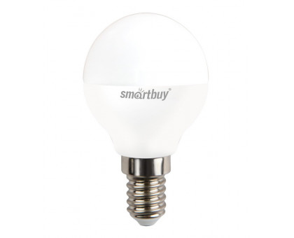 Светодиодная (LED) лампа Smartbuy-P45-9,5W/6000/E14 (SBL-P45-9_5-60K-E14) Е14 Шар 9,5 Вт Дневной белый