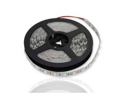 Светодиодная (LED) лента ICLED 12В 5050 60 led/m IP33 14,4 Вт/м (28367) Красный свет