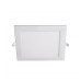 Квадратный встраиваемый светодиодный (LED) светильник 225х225х20 Jazzway PPL-S 18w 6500K WH IP40 (5009752A) Белый