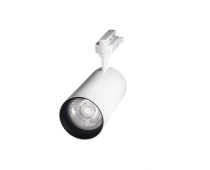 Трековый однофазный светодиодный (LED) светильник Jazzway PTR 0740 40w 3000K 24° WH IP40 40Вт 86х180х136 мм (5018662) Белый