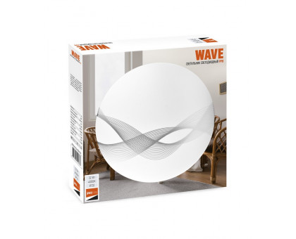 Декоративный светодиодный (LED) светильник Jazzway PPB WAVE 32w 4000K IP20 320х60 мм (5024663)