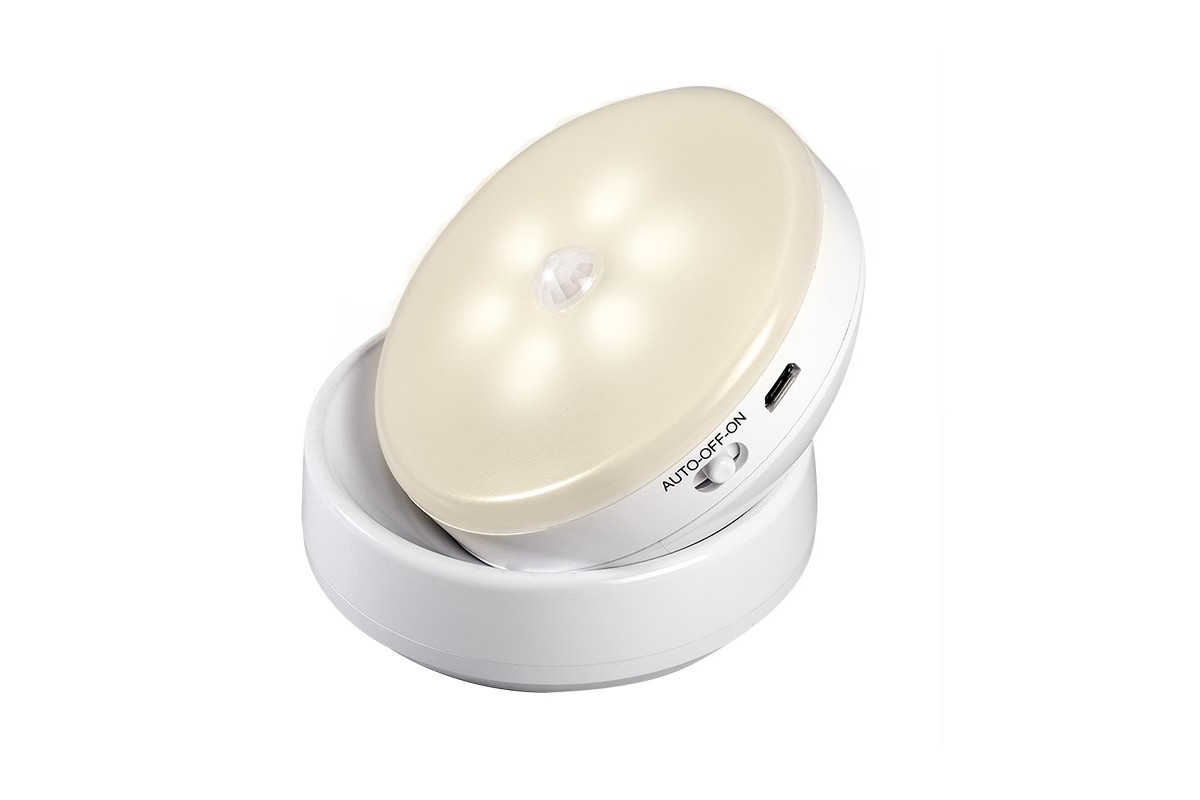 Аккумуляторный светильник Jazzway с разъемом Micro USB ts8-l6-Accu-WM теплый белый